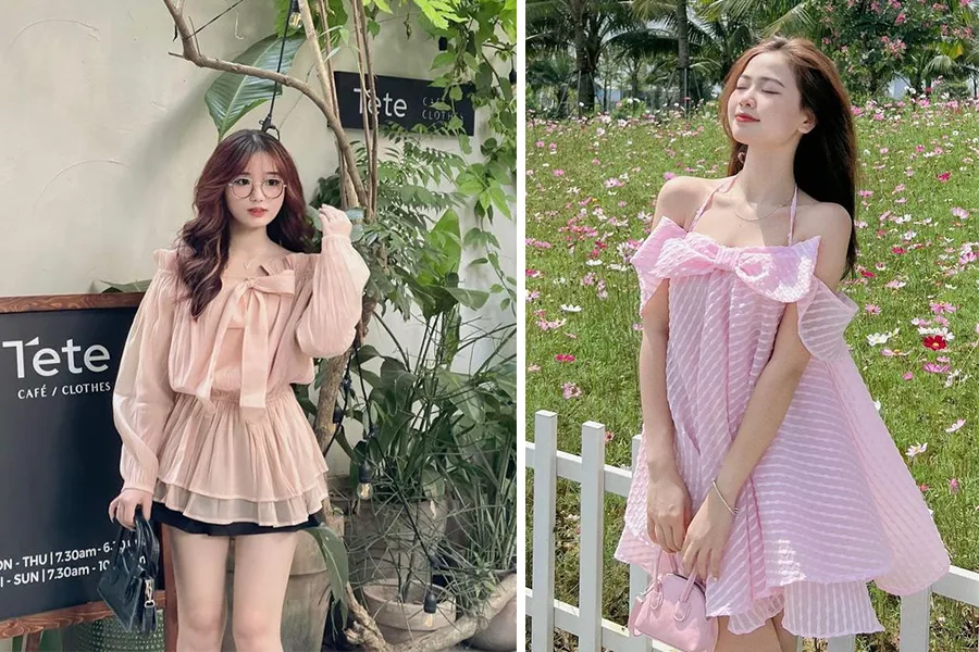 5 kiểu áo nàng thơ xinh xắn nên có khi đi du lịch hè