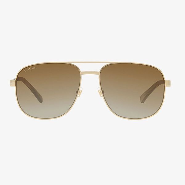 Kính Mát Nam Gucci GG1223S 003 Sunglasses Màu Nâu Vàng Size 60 - Kính mắt - Vua Hàng Hiệu