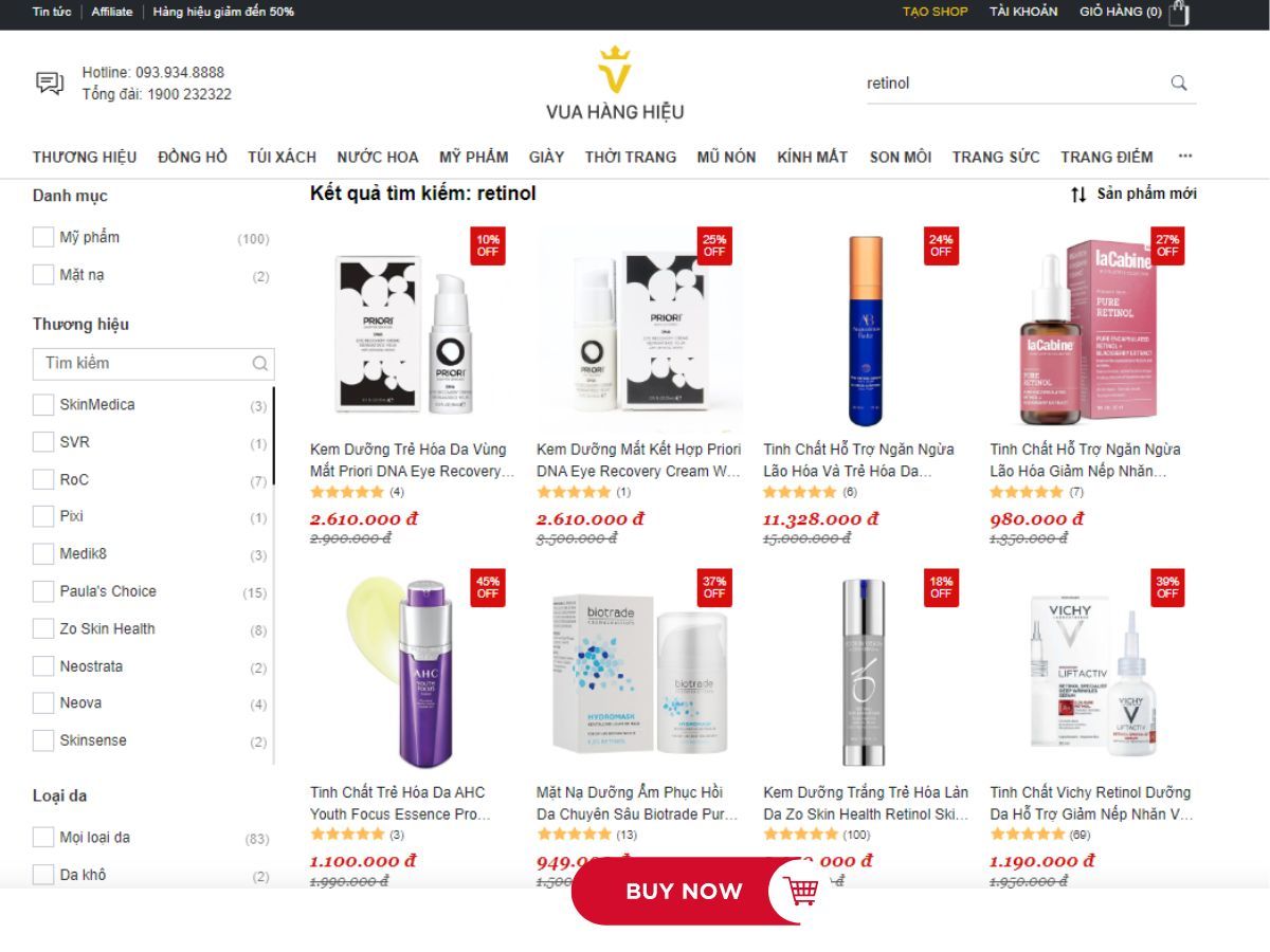 8 sản phẩm retinol nổi bật dành cho da mặt và vùng da quanh mắt - 9