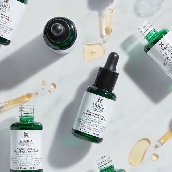 Serum Hỗ Trợ Trẻ Hóa Da Ban Đêm Kiehl's Nightly Refining Micro-Peel Concentrate 30ml - Mỹ phẩm - Vua Hàng Hiệu