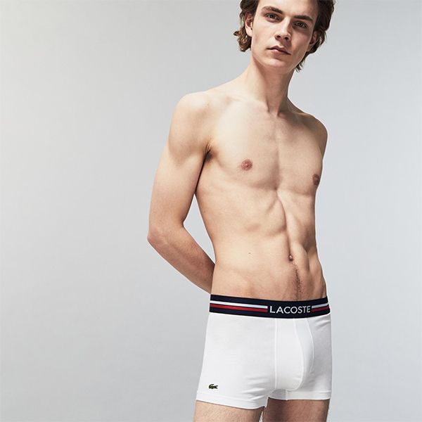 Set 3 Quần Lót Nam Lacoste Trunks Boxers 3-Pack 5H3413 525 Phối Màu Size 3 - Thời trang - Vua Hàng Hiệu