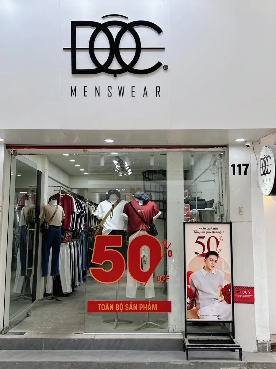 Top 13 shop quần áo nam Hà Nội sành điệu và nổi tiếng