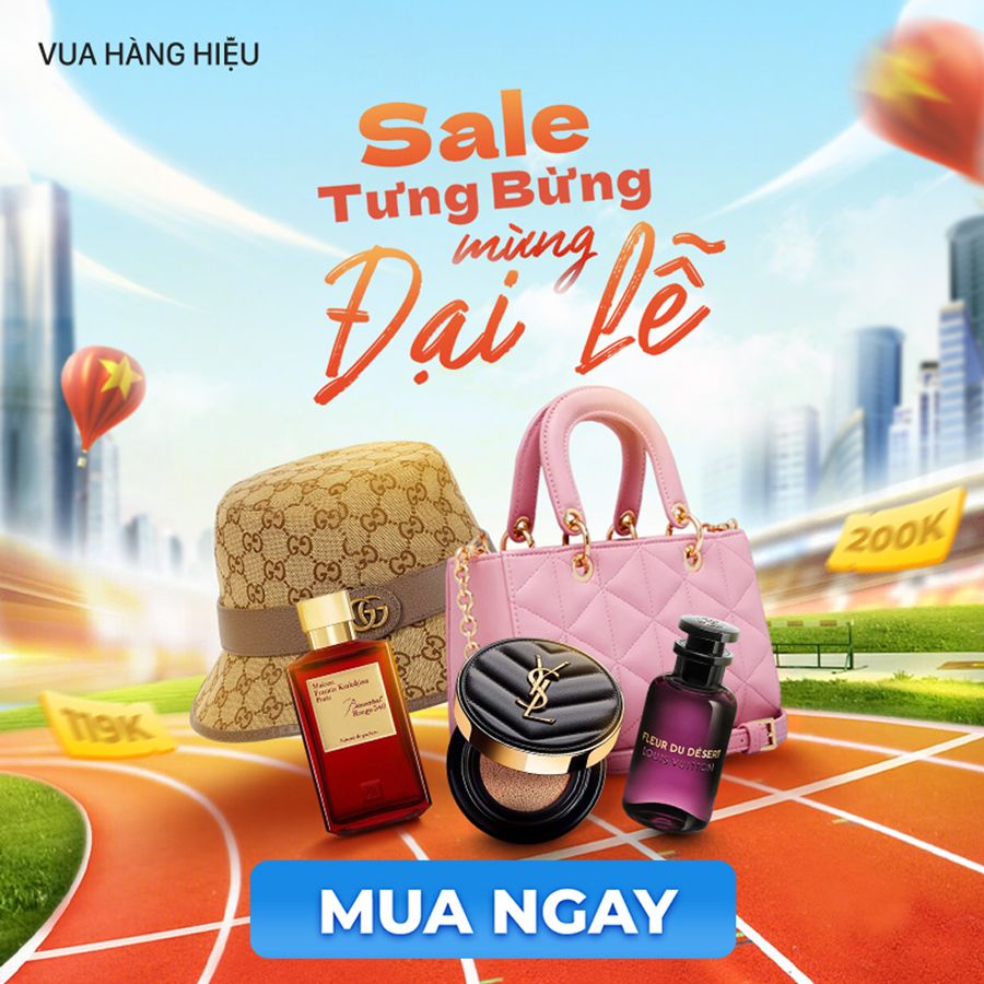 Mua Sắm Thả Ga Đón Đại Lễ - Ưu Đãi Khủng Tại Vua Hàng Hiệu