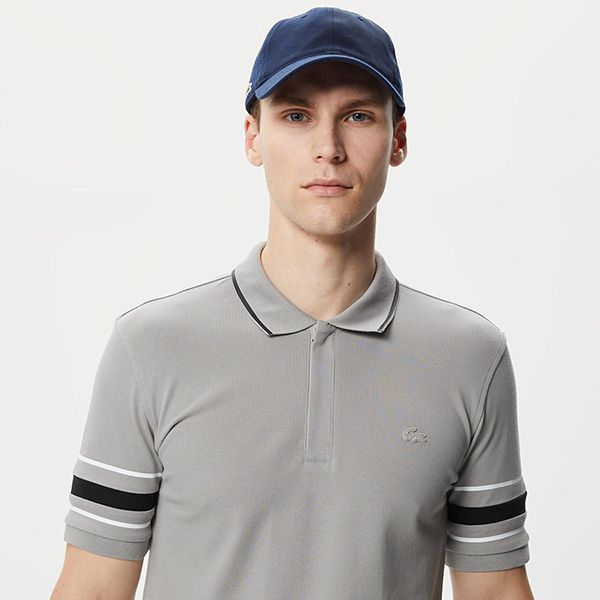 Áo Polo Lacoste Slim Fit PH0305 05G Màu Xám Size 3 - Thời trang - Vua Hàng Hiệu