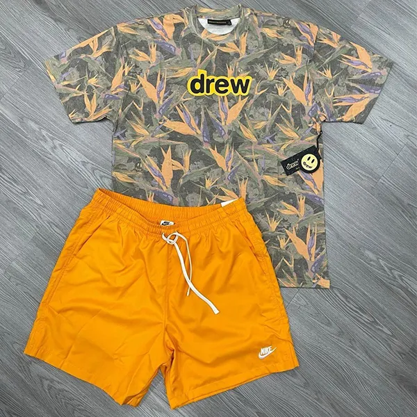 Bộ Quần Áo Cộc Tay Nam Nike x Drew House Secret Camo Phối Màu Size L - Thời trang - Vua Hàng Hiệu