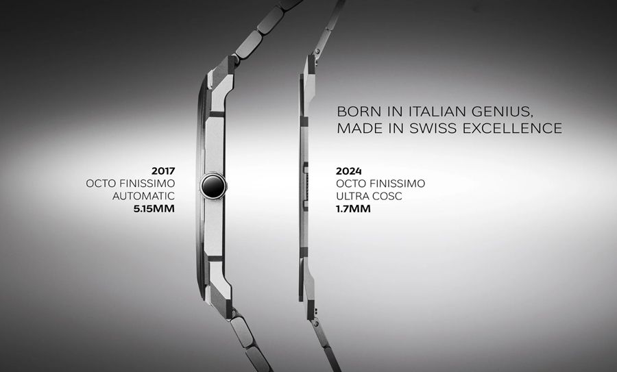 Bulgari ra mắt đồng hồ Octo Finissimo Ultra COSC mỏng hơn đồng xu