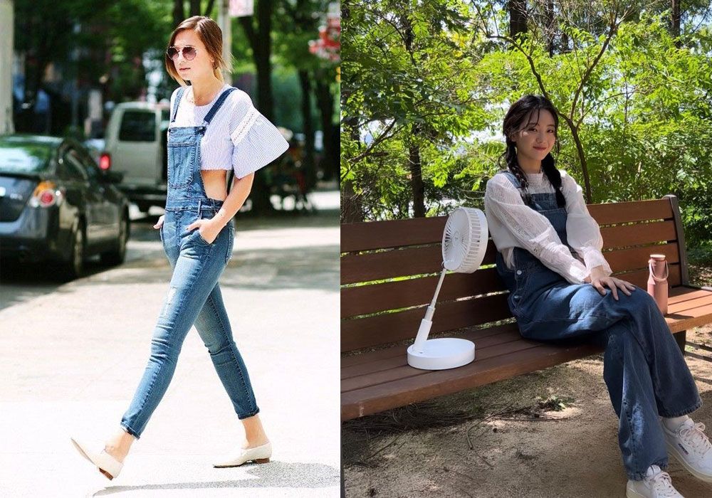 Cách diện quần yếm đúng điệu, tôn dáng cực xinh
