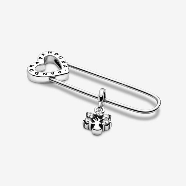 Cài Charm Pandora ME Safety Pin Brooch 698552C00 Màu Bạc - Trang sức - Vua Hàng Hiệu