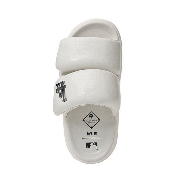 Dép MLB Base Slide Lux LA Dodgers 3ALPBLX43-07IVS Màu Trắng Size 240 - Dép - Vua Hàng Hiệu