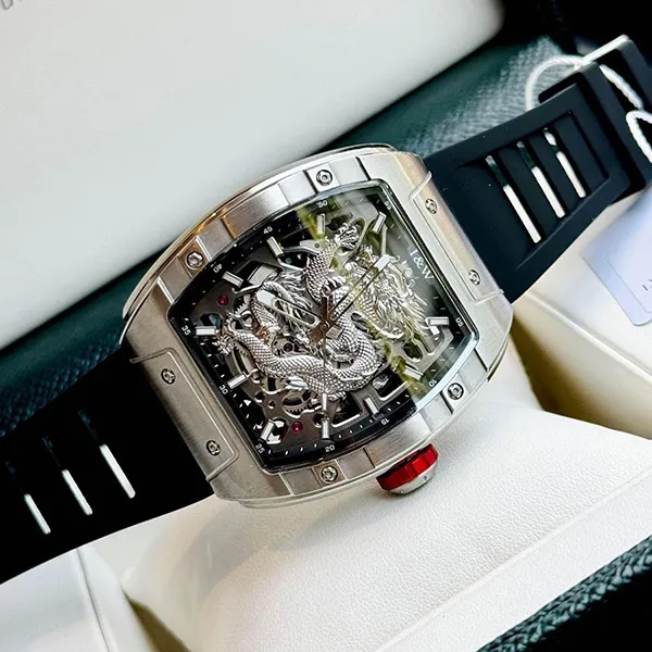 Đồng Hồ Nam I&W Carnival IW787G Automatic Màu Đen - Đồng hồ - Vua Hàng Hiệu