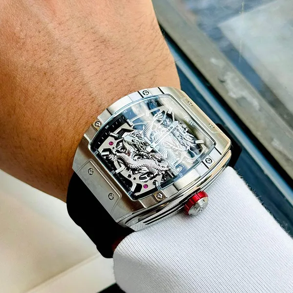 Đồng Hồ Nam I&W Carnival IW787G Automatic Màu Đen - Đồng hồ - Vua Hàng Hiệu