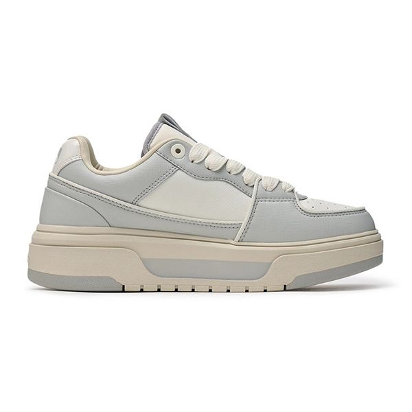 Giày Thể Thao MLB Chunky Liner SL Saffiano New York Yankees Grey 3ASXCLS4N-50GRS Màu Xám Size 240 - Giày - Vua Hàng Hiệu