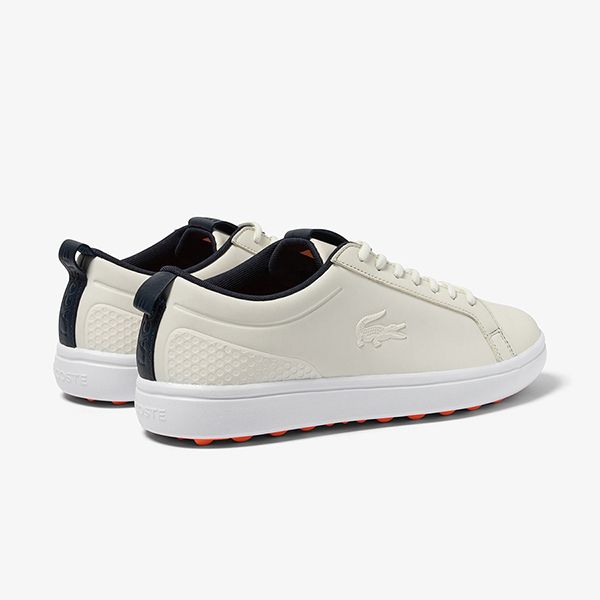 Giày Thể Thao Nam Lacoste Men's G-Elite Golf Shoes 45SMA0012 03A Màu Trắng Size 40 - Giày - Vua Hàng Hiệu