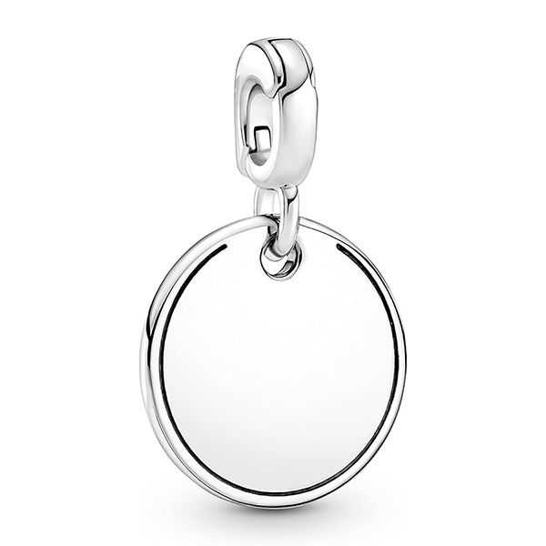 Hạt Vòng Charm Pandora Me Engravable Medallion 799696C00 Màu Bạc - Trang sức - Vua Hàng Hiệu