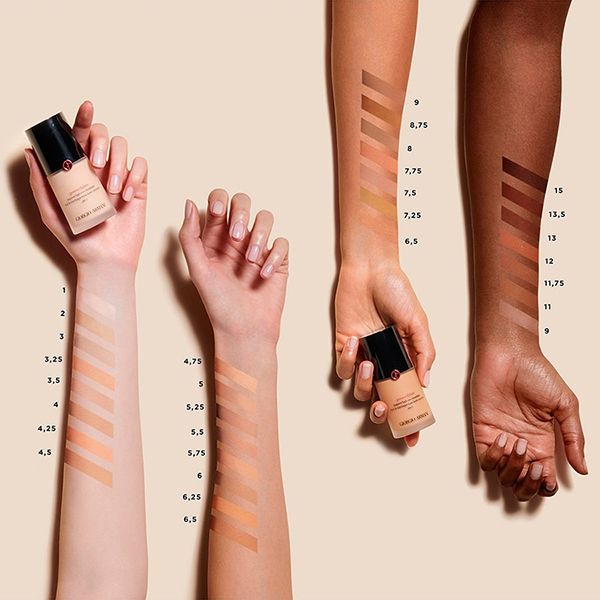Kem Nền Giorgio Armani Power Fabric Foundation SPF 25 Tone 4 30ml - Trang điểm - Vua Hàng Hiệu