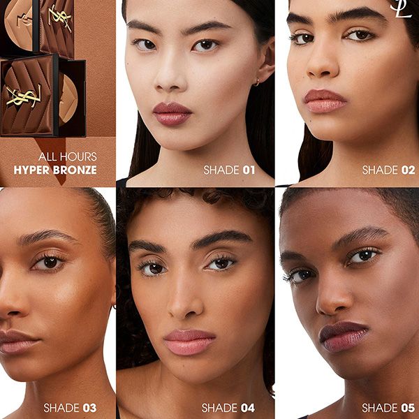 Phấn Phủ Yves Saint Laurent YSL All Hours Hyper Bronze Powder Màu 01 Light Sepia - Trang điểm - Vua Hàng Hiệu