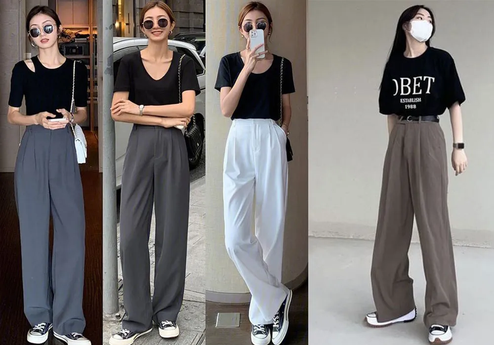 Quần xám phối với áo màu gì? Gợi ý phối đồ cho nam và nữ