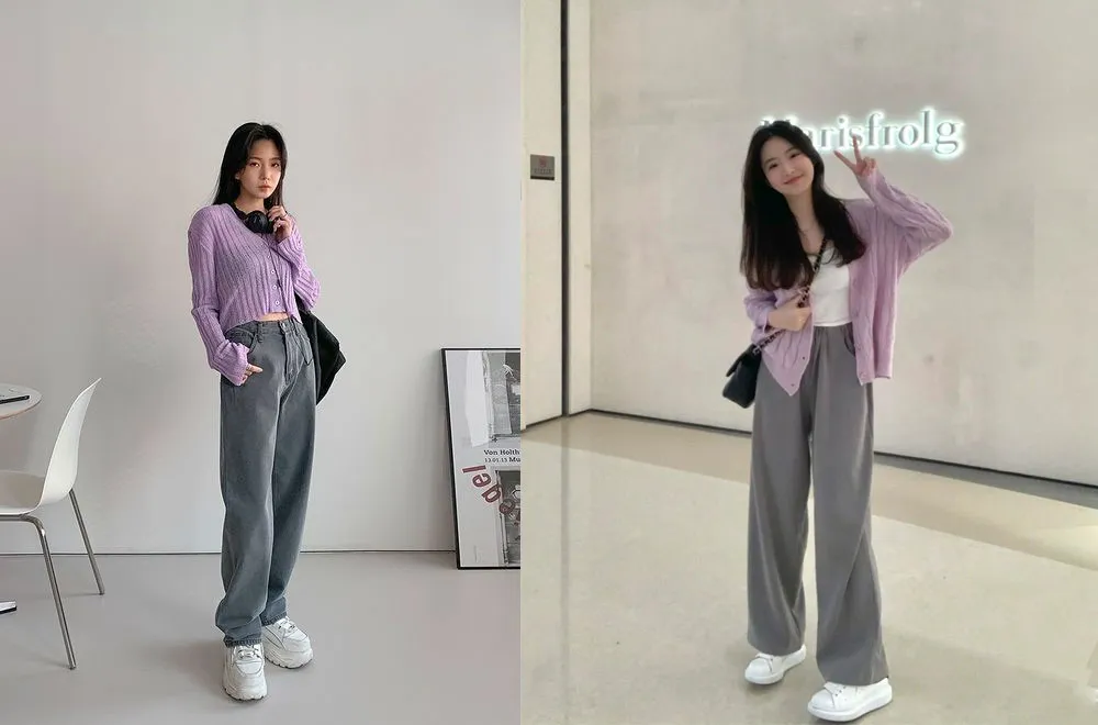 Quần xám phối với áo màu gì? Gợi ý phối đồ cho nam và nữ