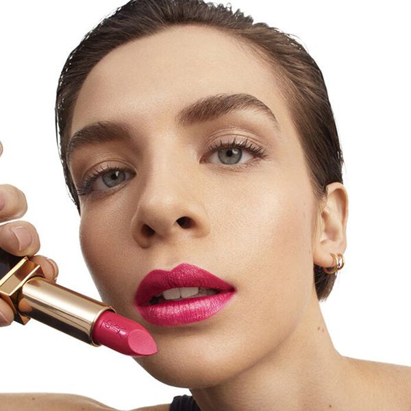Son YSL Yves Saint Laurent Rouge Pur Couture Lipstick P3 Pink Tuxedo Màu Hồng Mận - Son Môi - Vua Hàng Hiệu