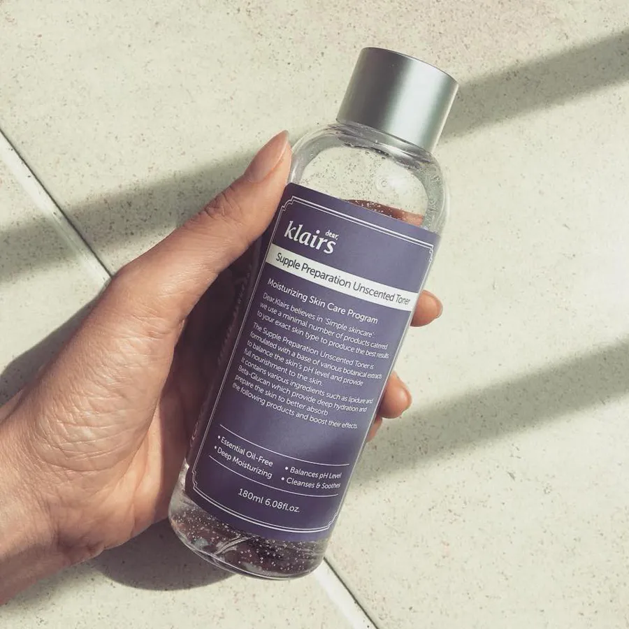 Klairs Supple Preparation Unscented Toner