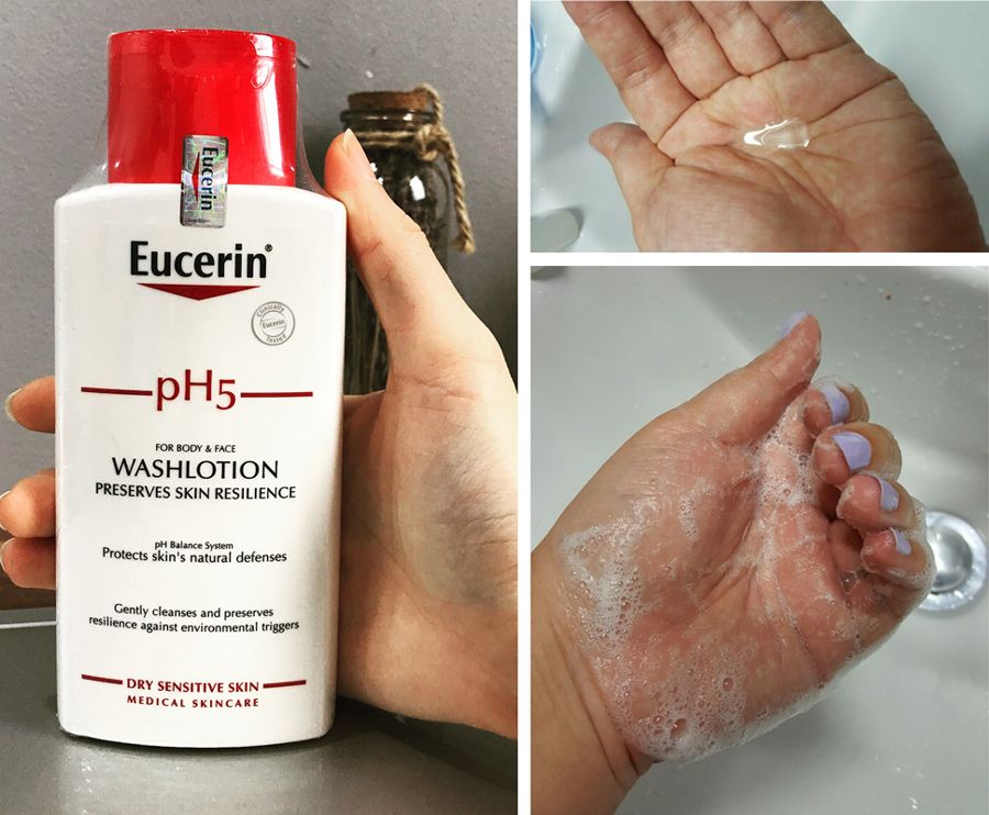 Top 5 sữa rửa mặt Eucerin chất lượng tốt cho mọi làn da