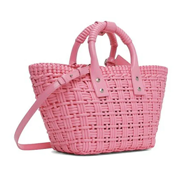 Túi Tote Nữ Balenciaga XS Bistro Basket Sweet Pink Bag Spring Summer Màu Hồng - Túi xách - Vua Hàng Hiệu