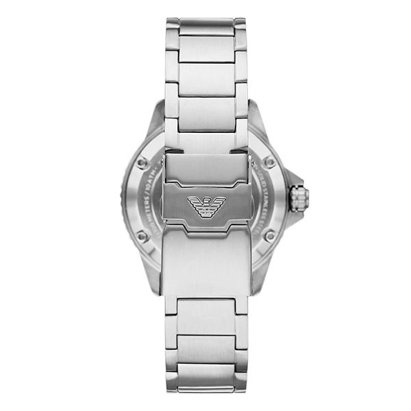 Đồng Hồ Nam Emporio Armani Automatic Stainless Steel Watch AR60061 Màu Bạc/Xanh - Đồng hồ - Vua Hàng Hiệu