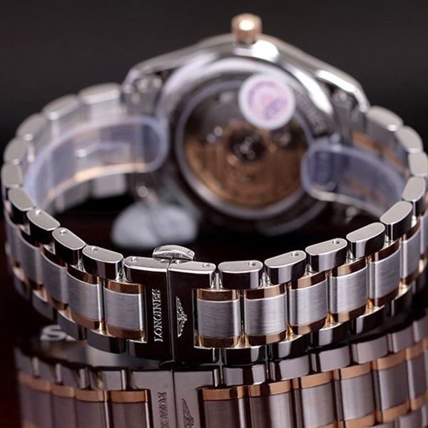 Đồng Hồ Nam Longines Master L2.793.5.57.7 Màu Bạc Vàng Hồng - Đồng hồ - Vua Hàng Hiệu