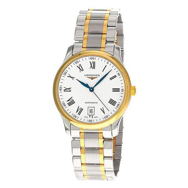 Đồng Hồ Nam Longines Master Watch L2.628.5.11.7 38.5mm Màu Vàng/Bạc - Đồng hồ - Vua Hàng Hiệu
