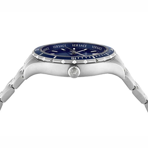 Đồng Hồ Nam Versace VE3A00922 Hellenyium Blue Silver Stainless Steel Màu Xanh Bạc - Đồng hồ - Vua Hàng Hiệu