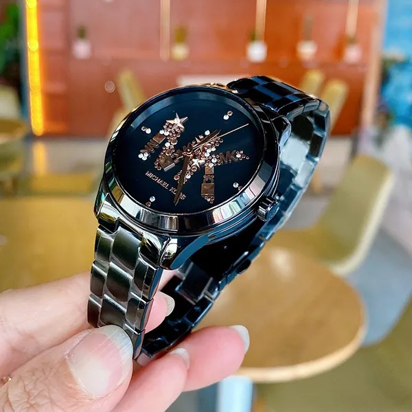 Đồng Hồ Nữ Michael Kors MK Runway Black MK6683 Màu Đen - Đồng hồ - Vua Hàng Hiệu