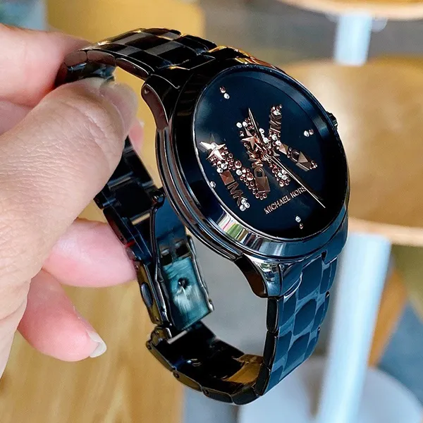 Đồng Hồ Nữ Michael Kors MK Runway Black MK6683 Màu Đen - Đồng hồ - Vua Hàng Hiệu