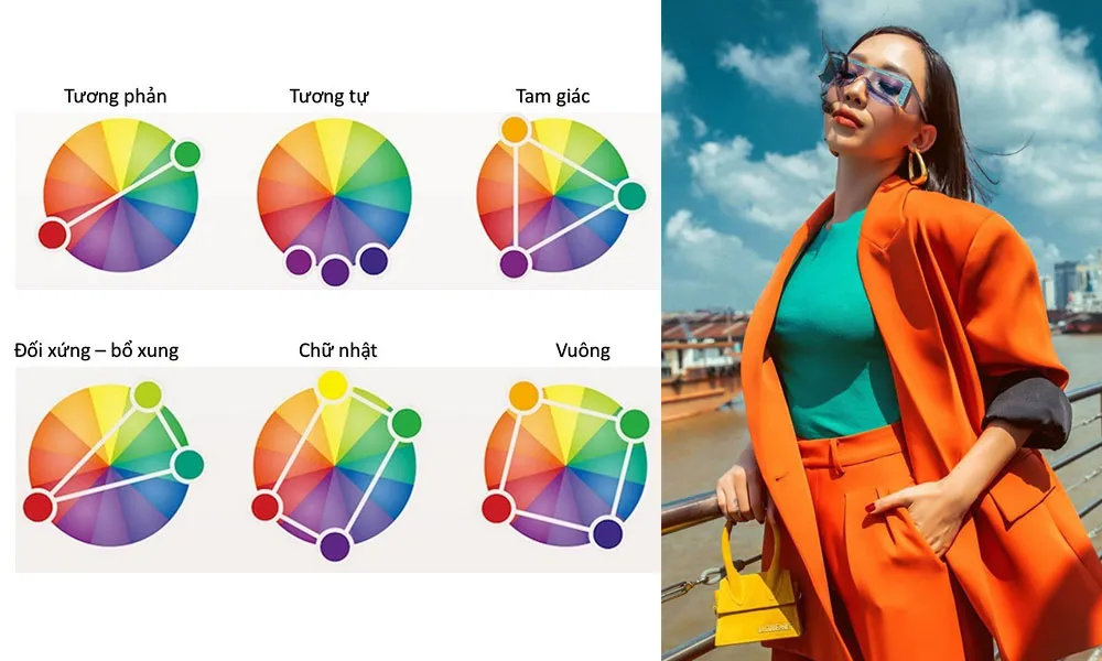 Màu cam phối với màu gì? Cách phối đồ với màu cam đẹp, thời thượng