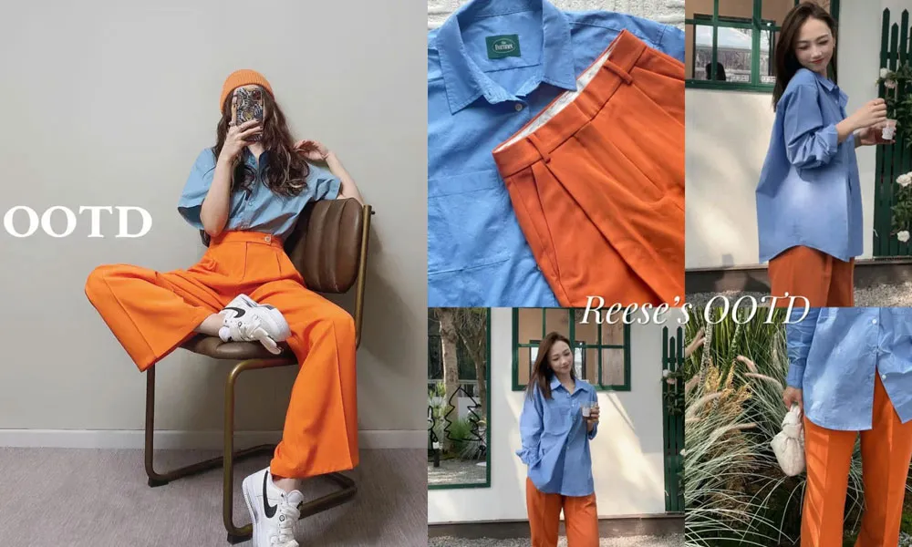 Màu cam phối với màu gì? Cách phối đồ với màu cam đẹp, thời thượng