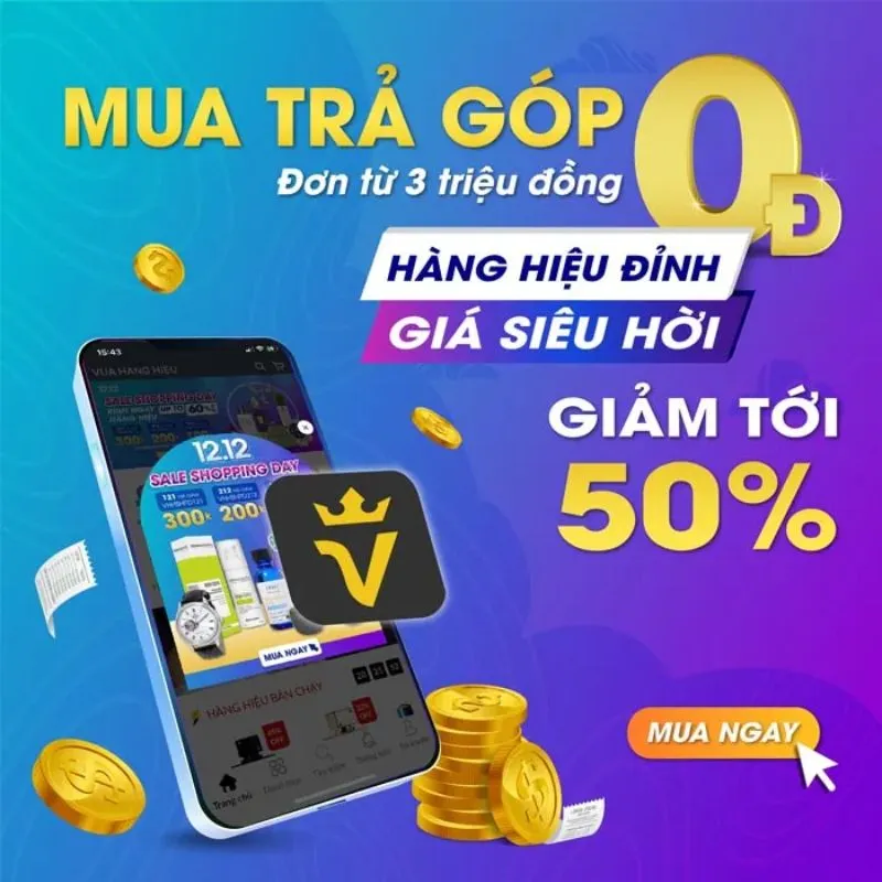 Mua nước hoa trả góp 0% lãi suất tại Vua Hàng Hiệu - 1