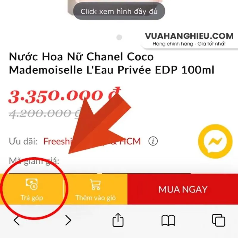 Mua nước hoa trả góp 0% lãi suất tại Vua Hàng Hiệu - 3