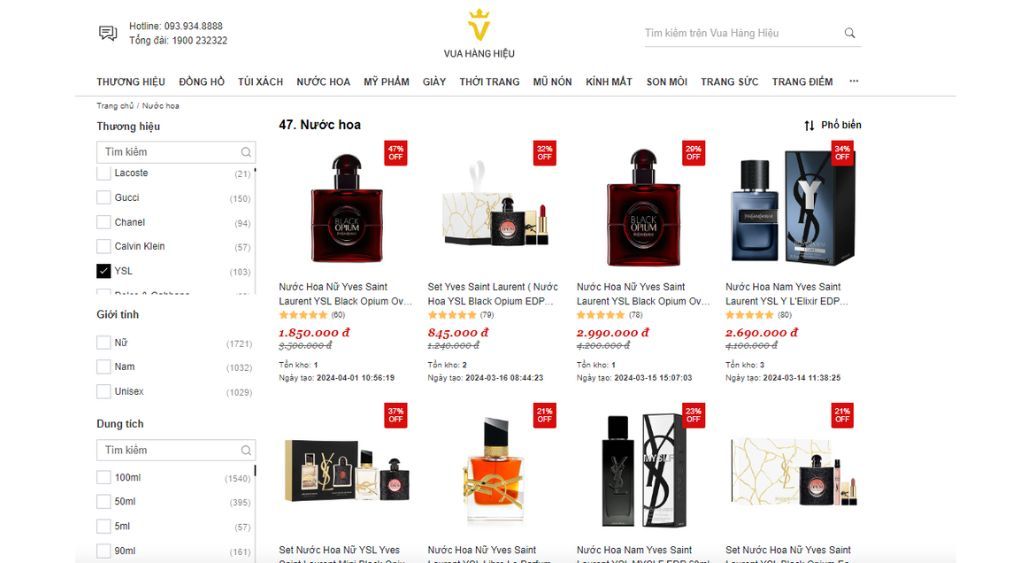 Review 7 chai nước hoa YSL nữ mùi thơm rất quyến rũ - 18