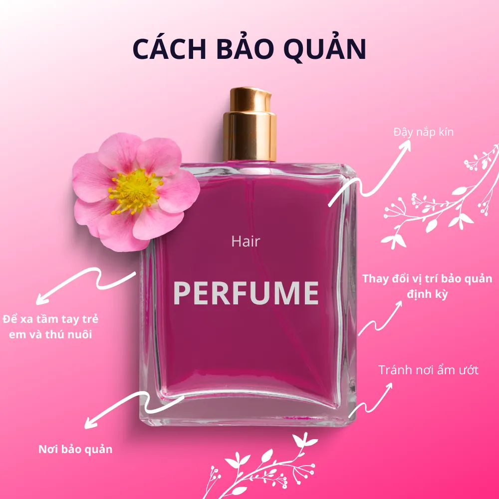 Nước hoa tóc là gì? Cách dùng nước hoa tóc giữ hương rất lâu hiện nay