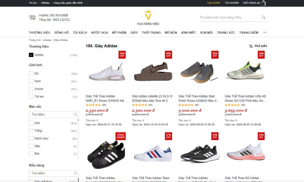 Hướng dẫn order giày Adidas chính hãng đơn giản - 5