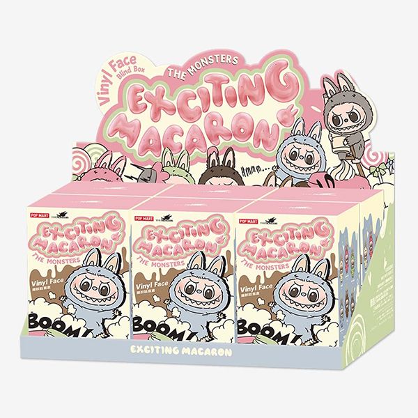 Set Móc Khóa Pop Mart Labubu Macaron Vinyl Face Blind Box 6 Chiếc Phối Màu T-MH - Phụ kiện - Vua Hàng Hiệu