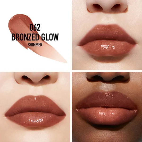 Son Bóng Dior Addict Lip Maximizer 062 Bronzed Glow Màu Nâu 6ml - Son Môi - Vua Hàng Hiệu