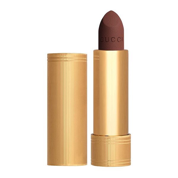 Son Gucci Rouge À Lèvres Matte Lipstick 209 Mona Leslie Cameo Màu Nâu Lạnh - Son Môi - Vua Hàng Hiệu