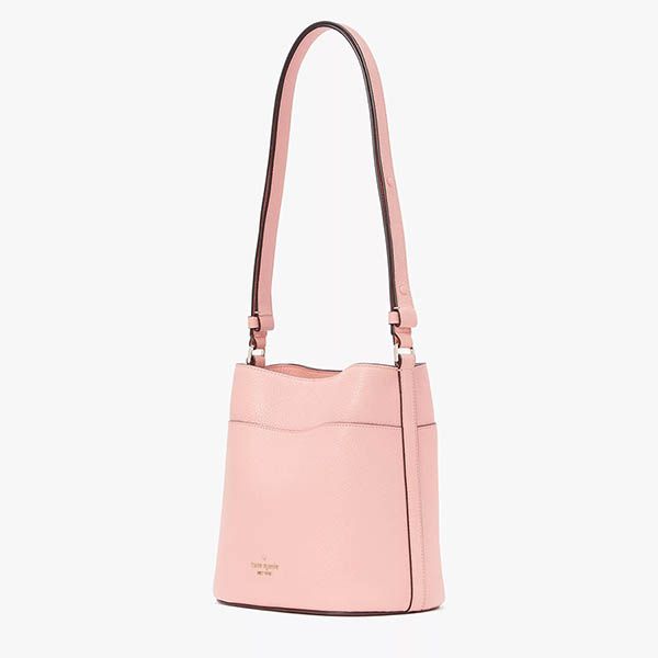 Túi Đeo Vai Nữ Kate Spade Leila Small Bucket Bag KE489 Màu Hồng - Túi xách - Vua Hàng Hiệu