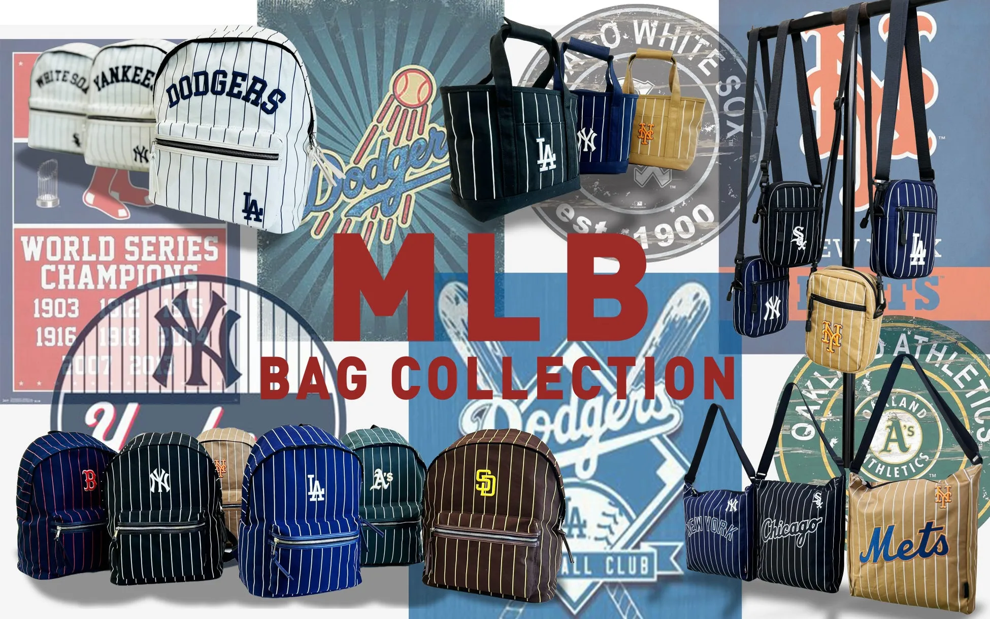 Túi MLB đa dạng kiểu dáng mẫu mã