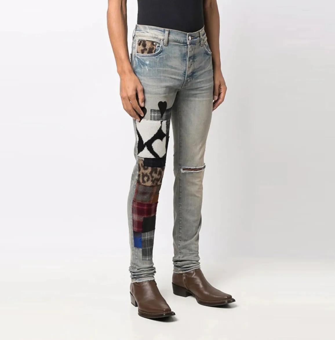Quần Jeans Amiri Art Patch