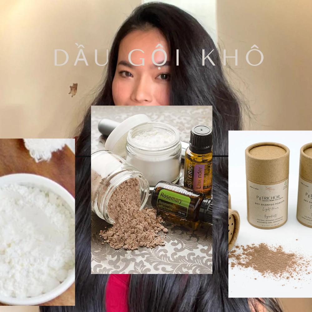 Cách làm dầu gội khô bằng nguyên liệu sẵn tại nhà - 2
