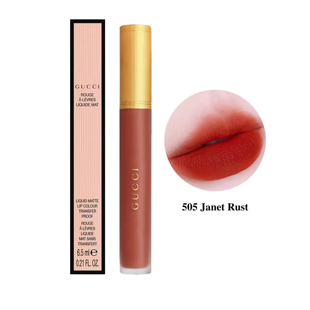 Gucci Rouge Liquid Matte - Janet Rust 505