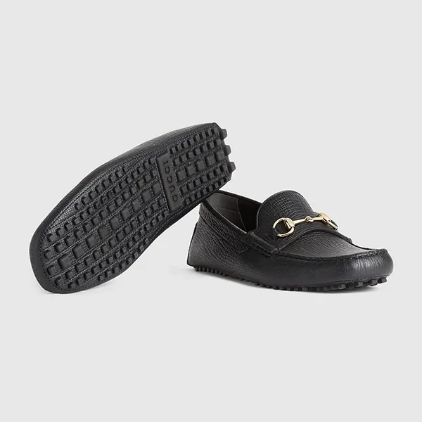Giày Lười Nam Gucci Horsebit Detail Leather Loafers Màu Đen Size 39 - Giày - Vua Hàng Hiệu