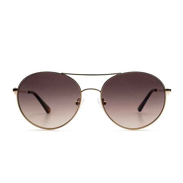 Kính Mát Nữ Guess GU7640-32F-57 Sunglasses Màu Nâu Vàng - Kính mắt - Vua Hàng Hiệu