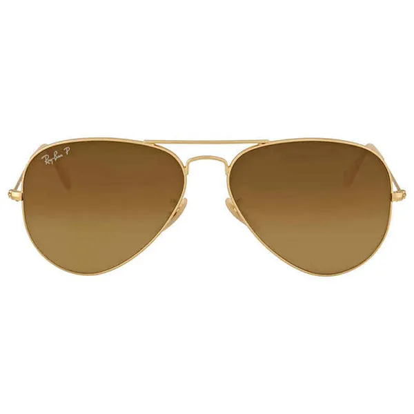 Kính Mát Rayban Aviator Polarized RB3025 112/M2 58 Màu Nâu - Kính mắt - Vua Hàng Hiệu